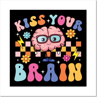 Kiss Your Brain SPED Teacher Learning Disability Support Posters and Art